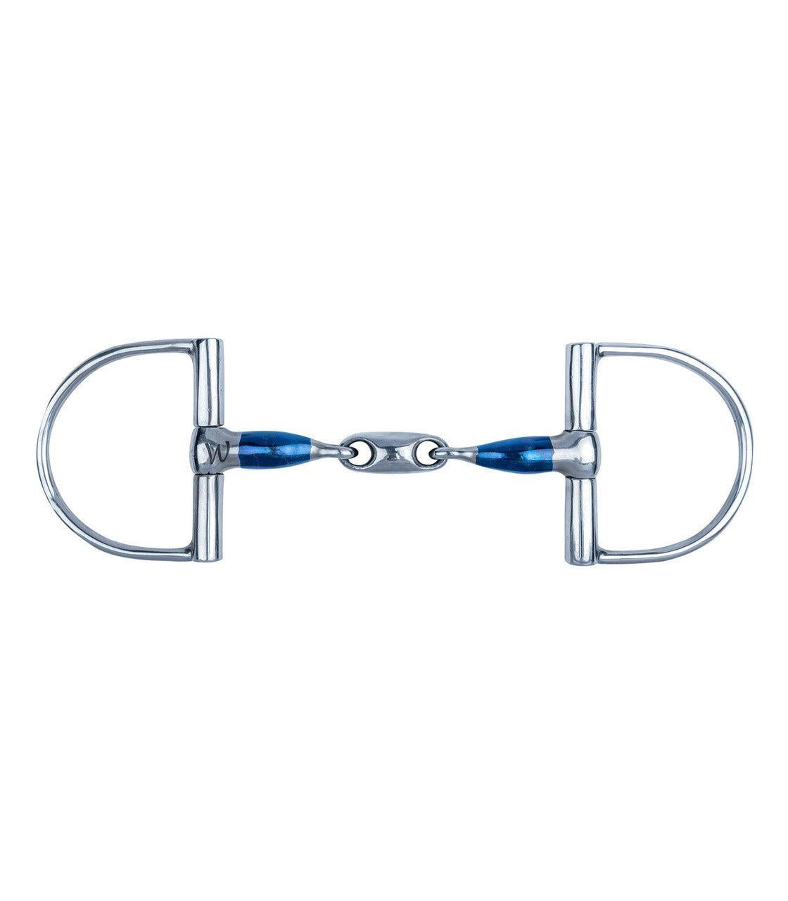 Waldhausen Sweet Iron Double Jointed Dee Ring Snaffle-Horse Tack-Can Pro Equestrian Supply-125 mm / 5"-Evolution Equestrian Co.