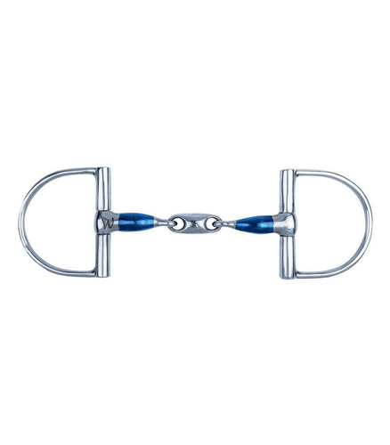 Waldhausen Sweet Iron Double Jointed Dee Ring Snaffle-Horse Tack-Can Pro Equestrian Supply-125 mm / 5