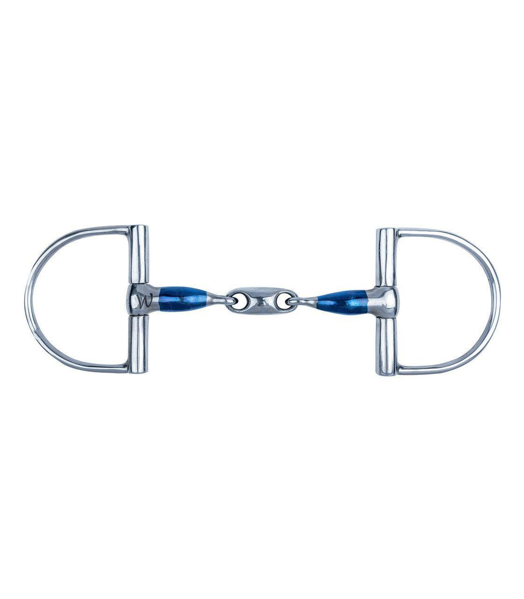 Waldhausen Sweet Iron Double Jointed Dee Ring Snaffle-Horse Tack-Can Pro Equestrian Supply-125 mm / 5