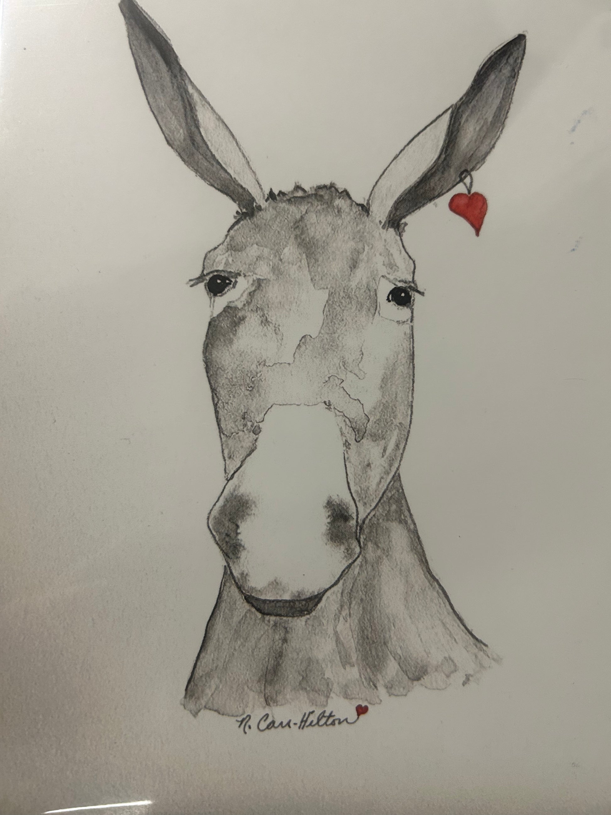 Watercolor Greeting Cards-Greeting Cards-Nancy Carr Hilton-Evolution Equestrian Co.