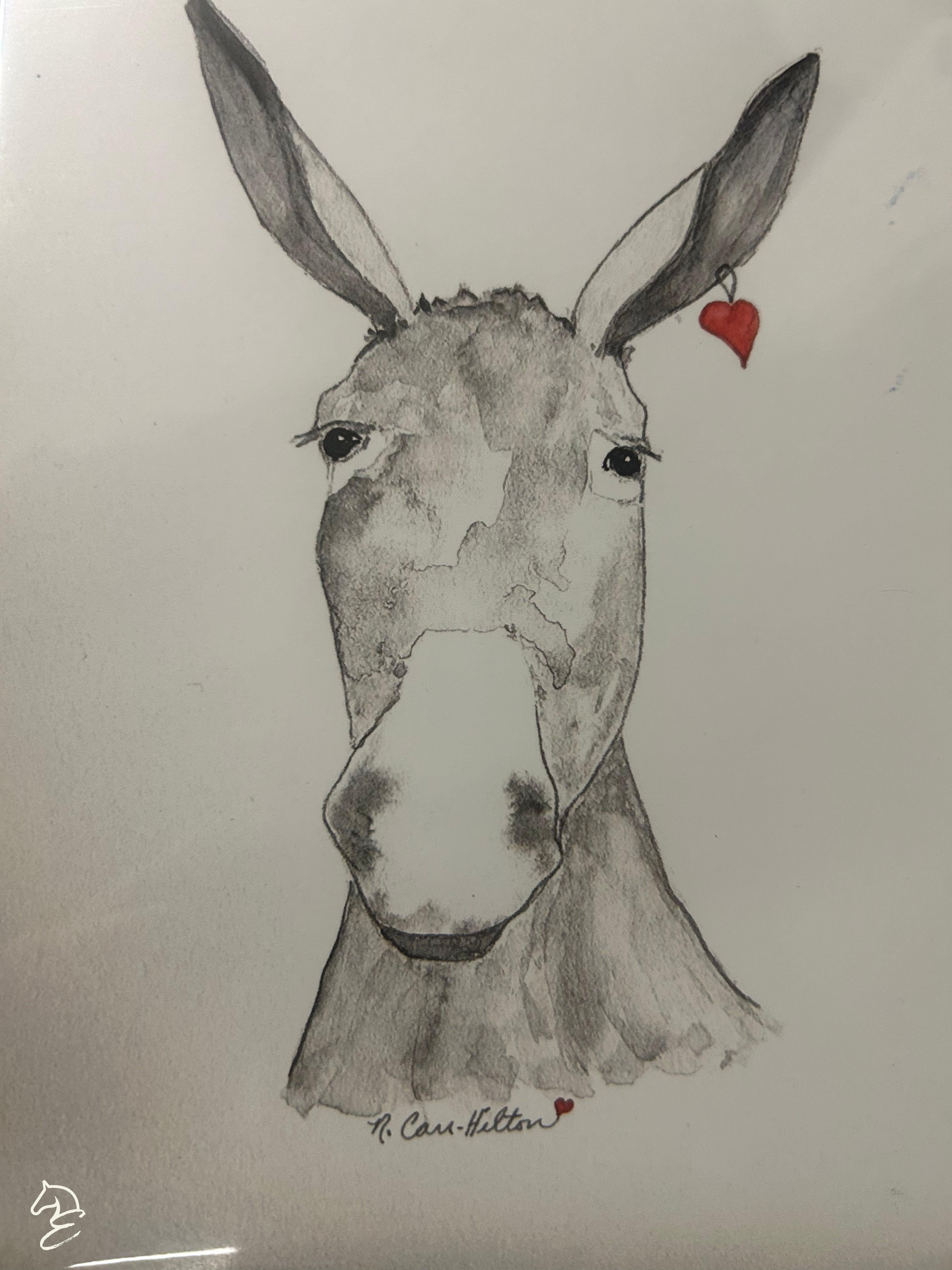 Watercolor Greeting Cards-Greeting Cards-Nancy Carr Hilton-Evolution Equestrian Co.