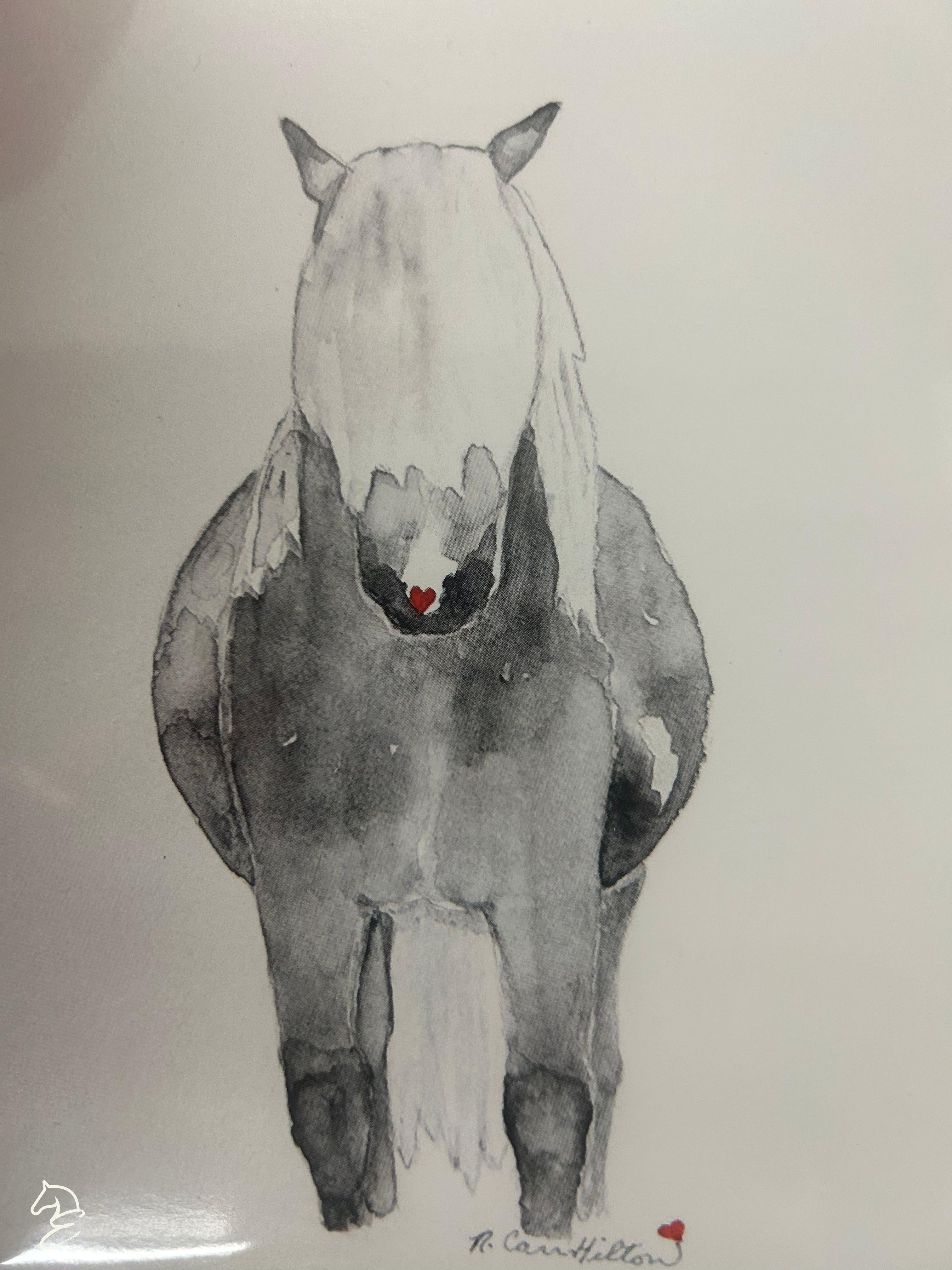 Watercolor Greeting Cards-Greeting Cards-Nancy Carr Hilton-Evolution Equestrian Co.
