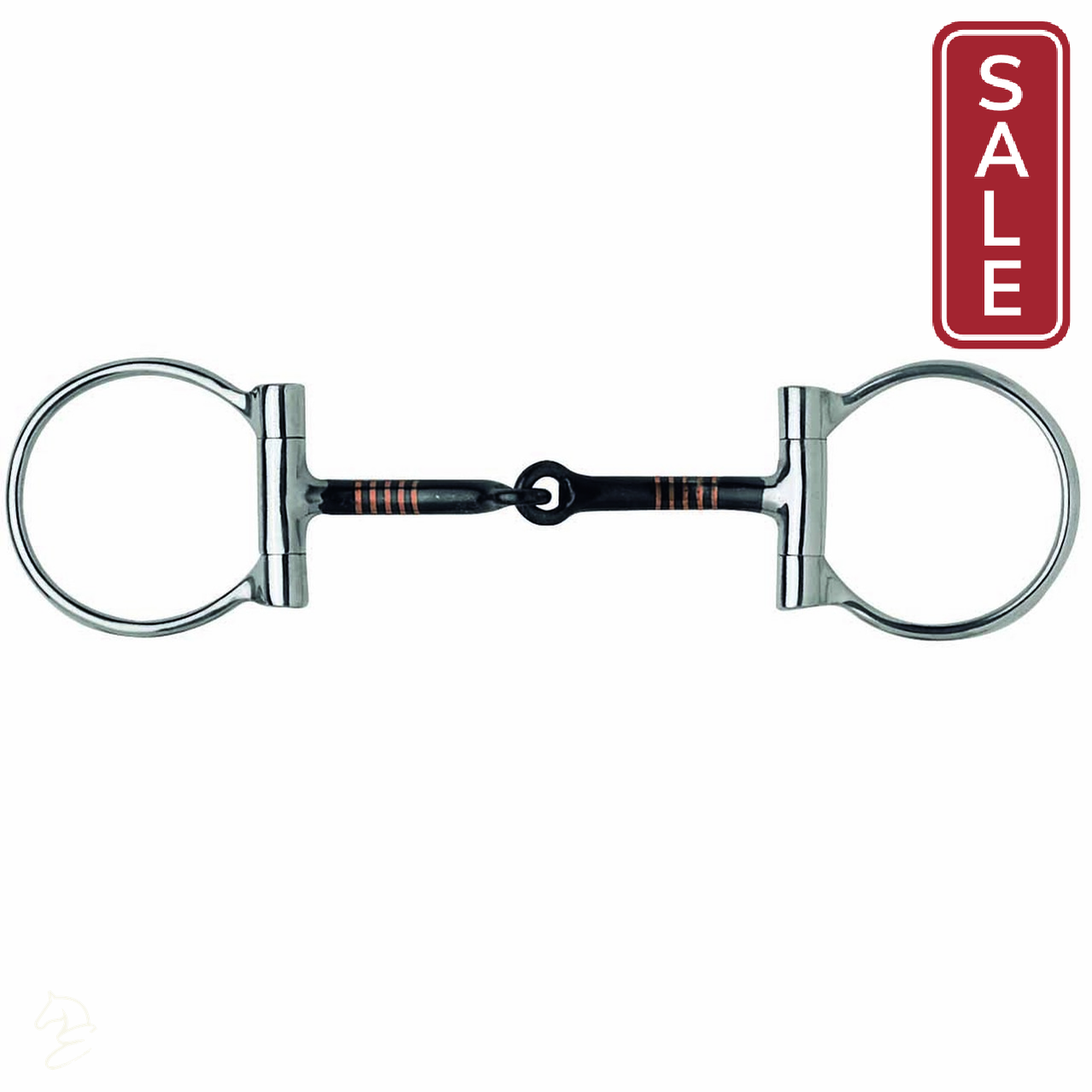 Western Dee Ring Sweet Iron Snaffle-Horse Tack-Can Pro Equestrian Supply-125 mm / 5"-Evolution Equestrian Co.