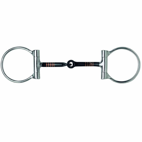 Western Dee Ring Sweet Iron Snaffle-Horse Tack-Can Pro Equestrian Supply-125 mm / 5