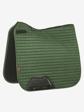 Load image into Gallery viewer, LeMieux Suede Dressage Saddle Pad Hunter Green
