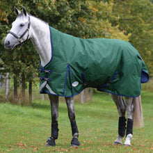 Load image into Gallery viewer, WeatherBeeta ComFiTec Plus Dynamic II High Neck 220g Medium Turnout Blanket 72&quot;
